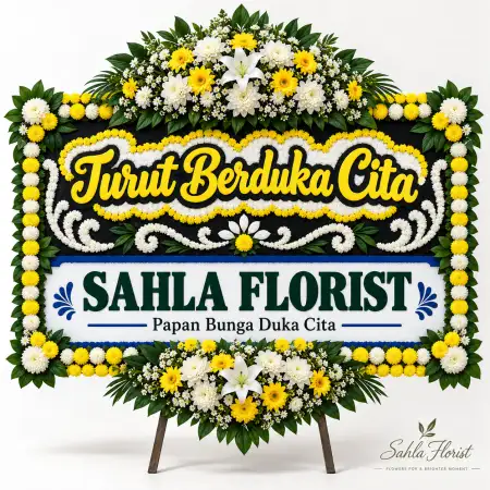 Papan Bunga Duka Pamulang
